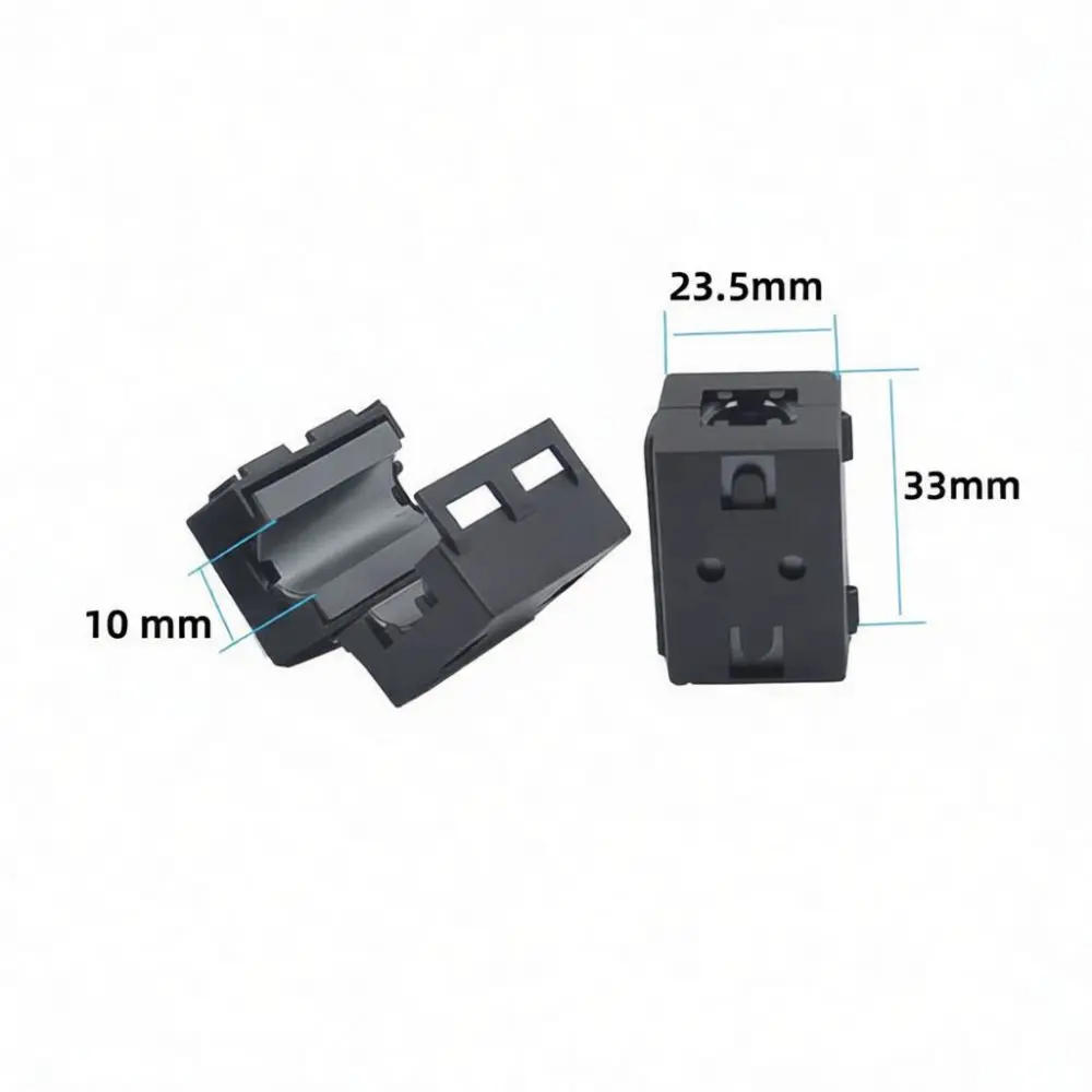 High Frequency Filter Ferrite Clamp For Electronic Signal Cable Noise Suppression Nickel Zinc Core Bead Emc Shielding Solution
