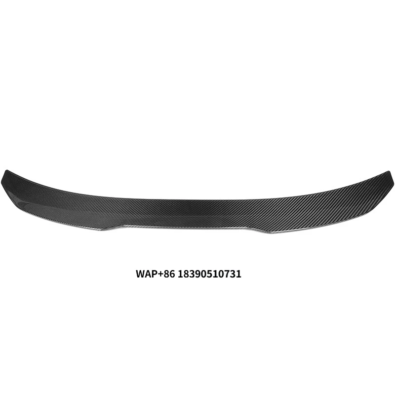 

M4 Style A6 C8 Carbon Fiber Fibre Rear Trunk Spoiler Wing Fit for A6 C8 2020-2023