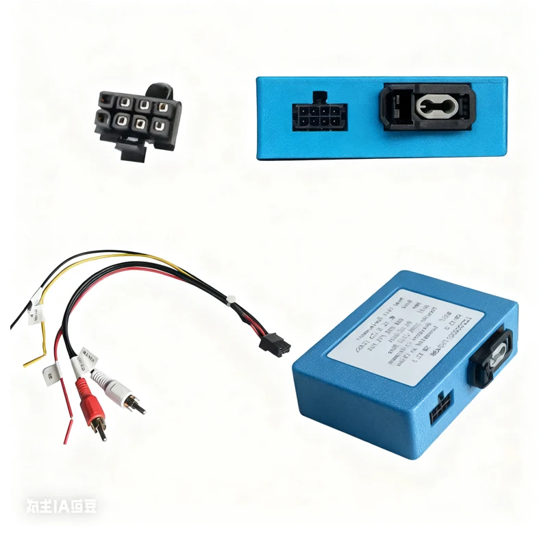 BMW, 메르세데스 벤츠 ML GL R CLK S W221, 아우디, 포르쉐 AUX 차량용 광섬유 디코더 박스 앰프 어댑터 BOSE 오디오