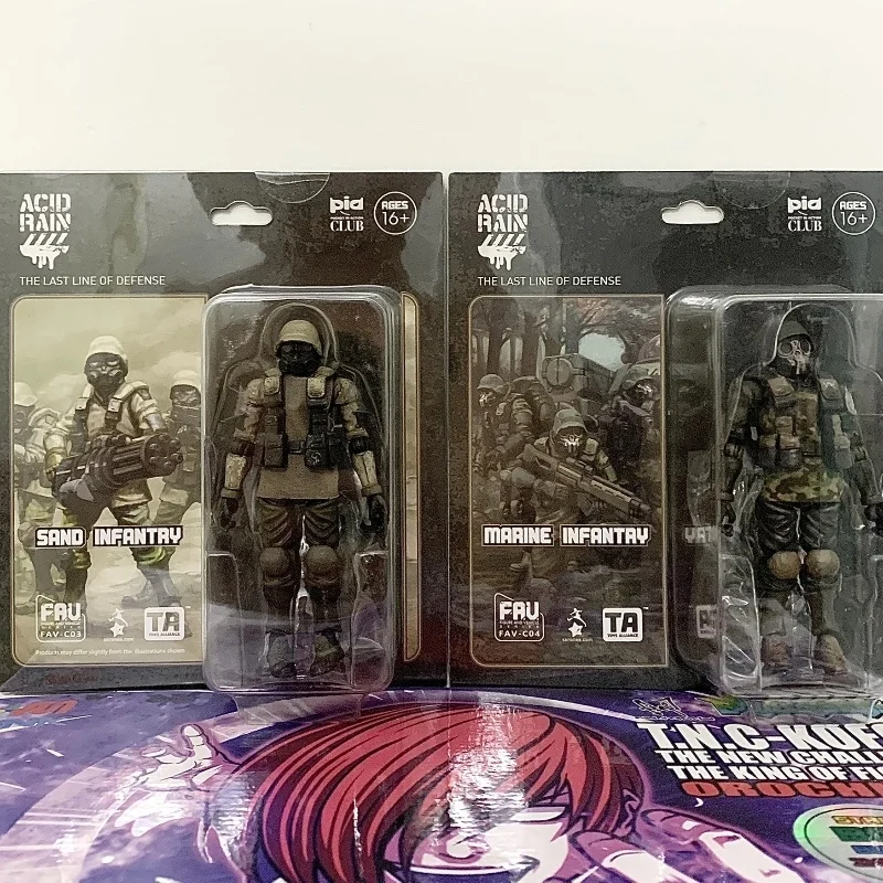 

In Stock Acid Rain War FAV-C03 FAV-C04 Venue-exclusive Sand Infantry Movable Soldier Model Action Figure Toy Collection Gift