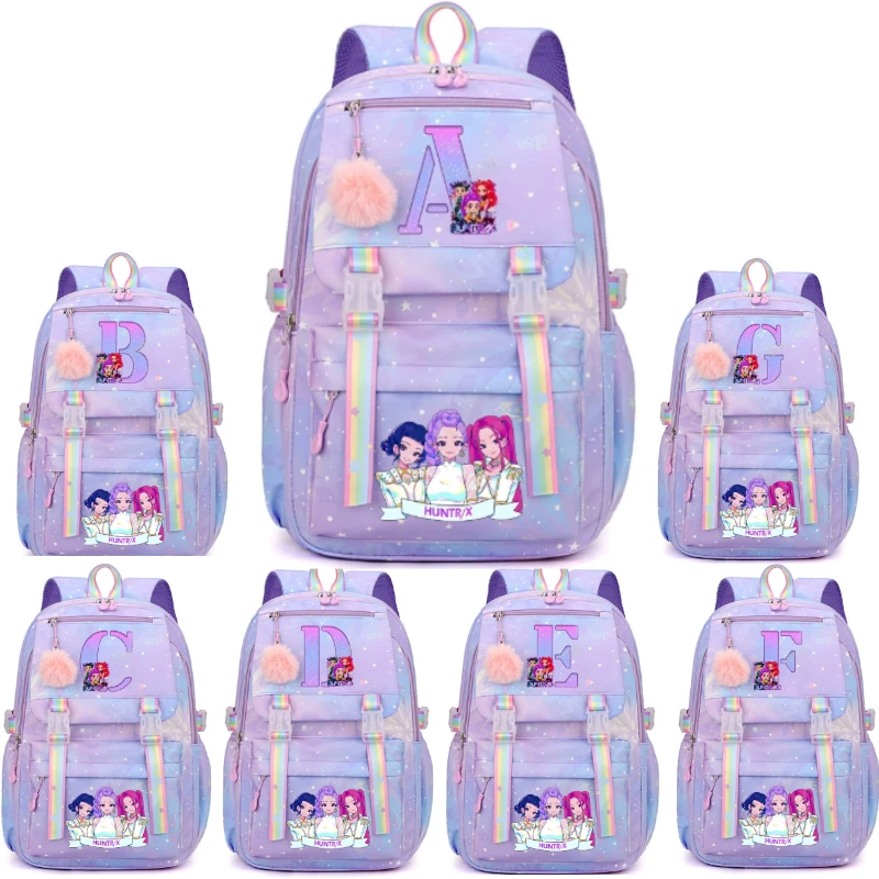 

Hot KPop Demon Daily Hunters Bagpack Movie Fashion High-capacity Backpack with Cartoon Character Graphics Rucksack Birthday Gift