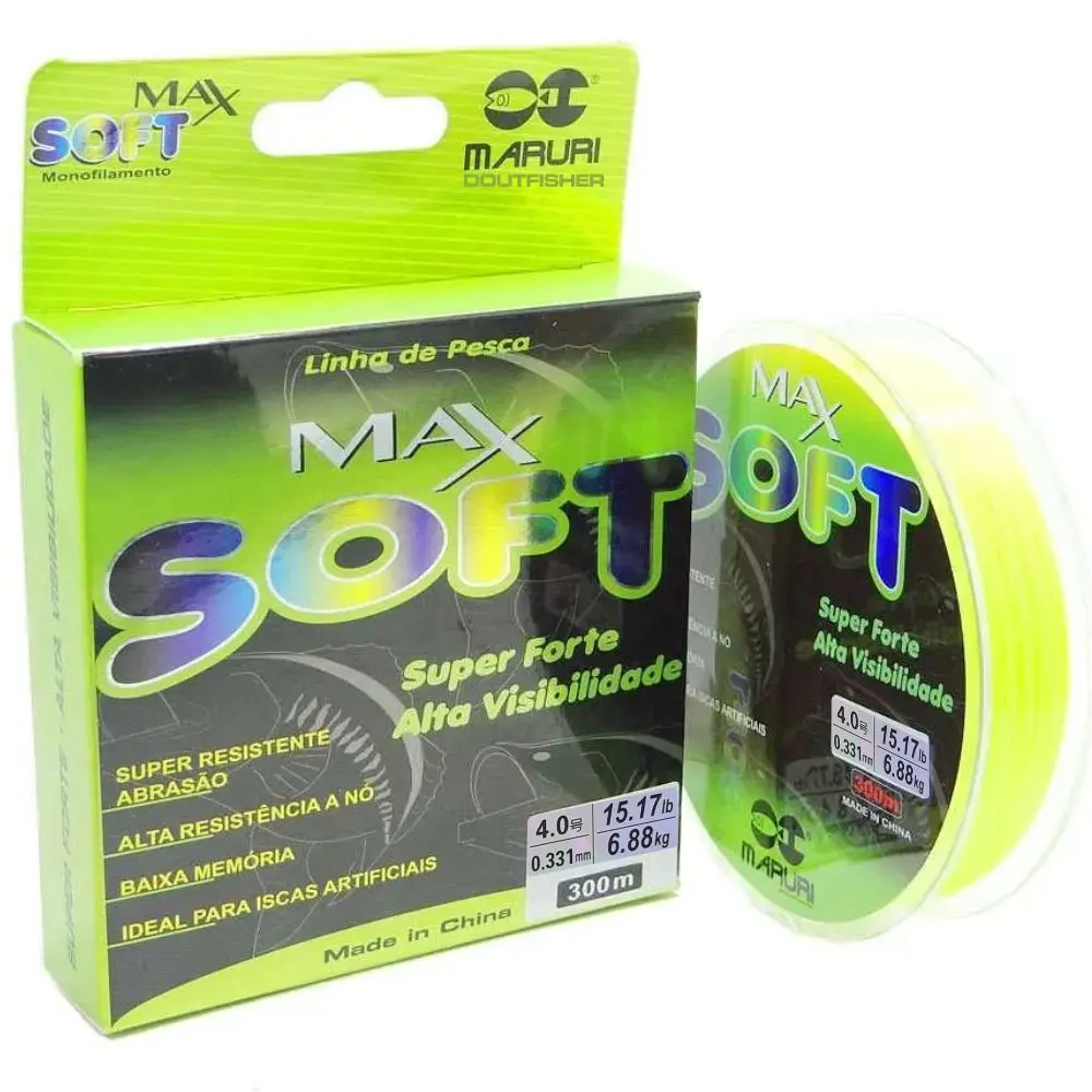 Line Maruri Max Soft 0,331mm Green Lemon 300m