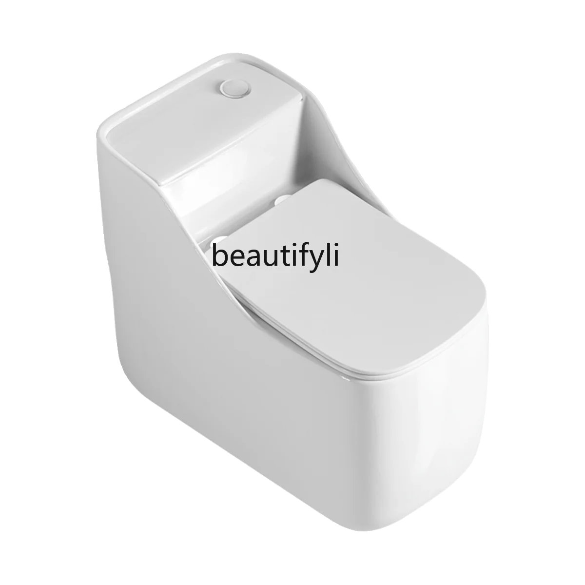 

Kick flush toilet household siphon type high impulse ordinary square color creative toilet
