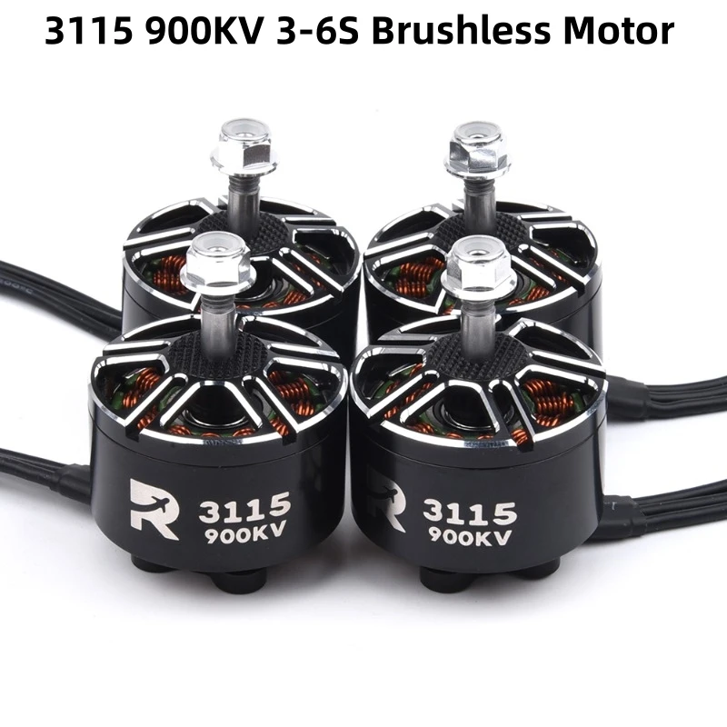 

Brushless Motor 3115 900KV 3-6S Lipo for RC FPV Drone Racing Cinelifter Multirotor Compatible with Taurus X8Pro Protek60