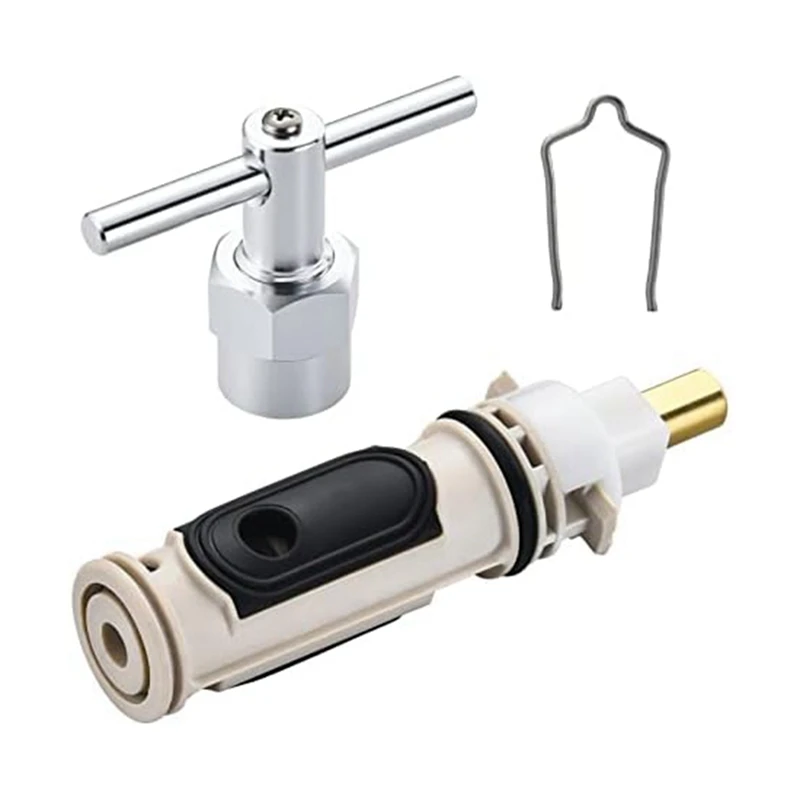 1222 Replacement Cartridge With Tool Faucet Valve Core Clip For Moen One Hanlde Posi Faucet