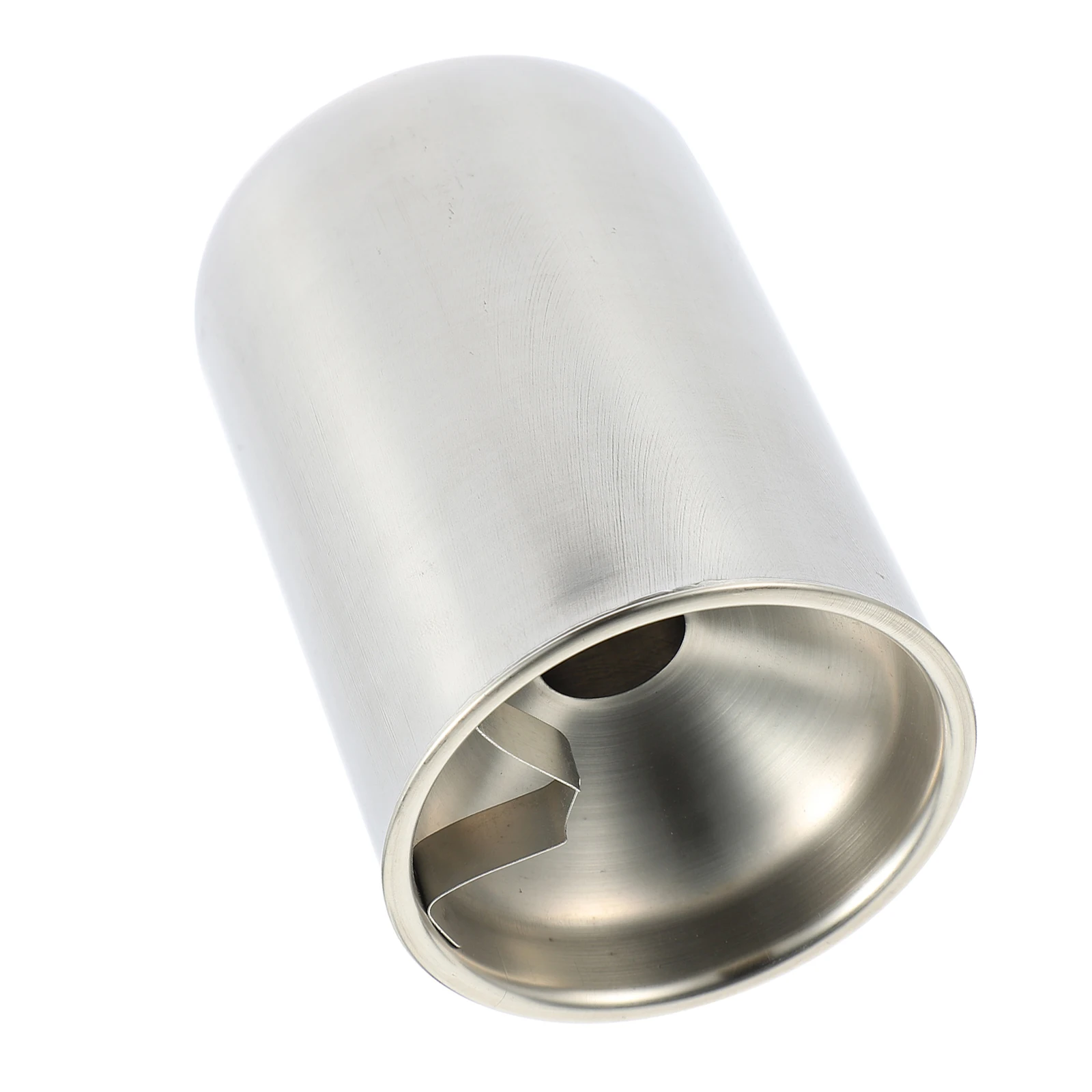 

Stainless Steel Decor Metal Cylinder Living Home Ashtray Desktop Table Ashtray Room Table Home Office Smoke Storage