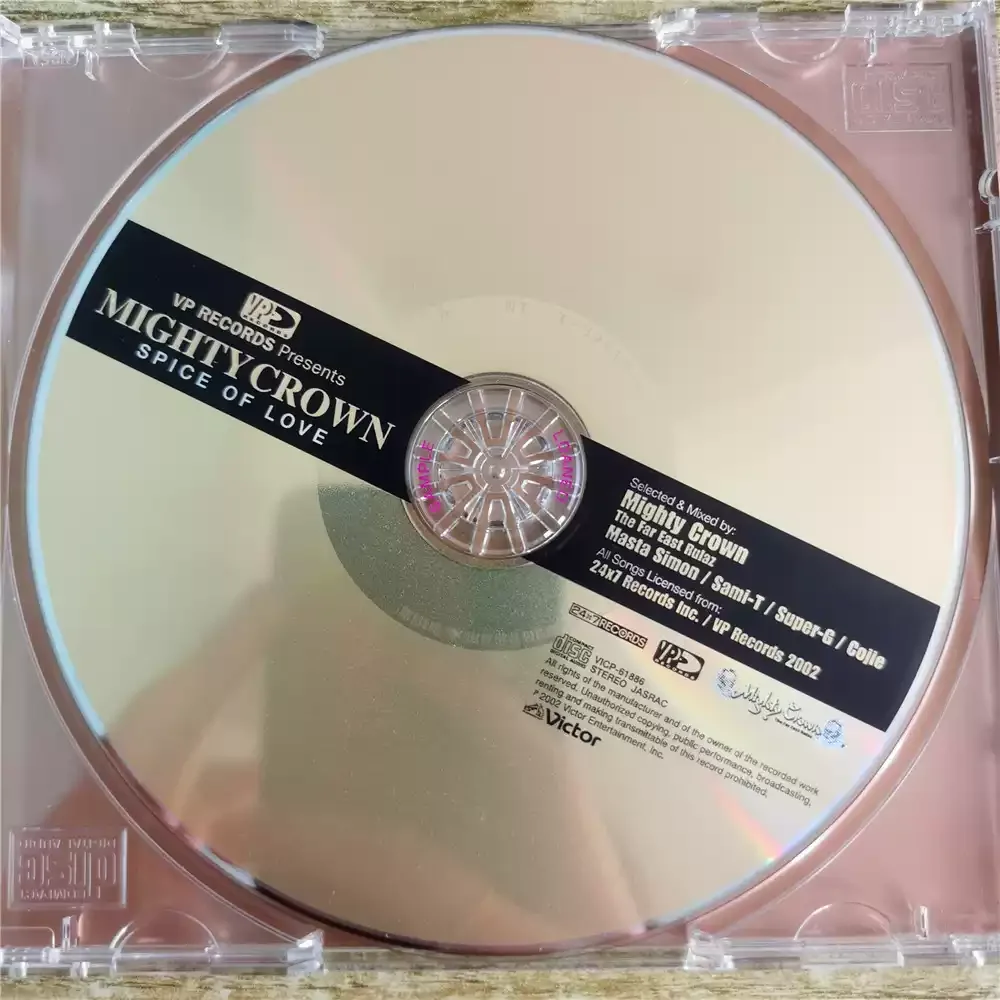 CD MIGHTY CROWN SPICE OF LOVE Styl: Japoński Reggae (J-Raggae) + Dancehall (Dance Hall Reggae) + Lovers Rock (Lovers Rock)