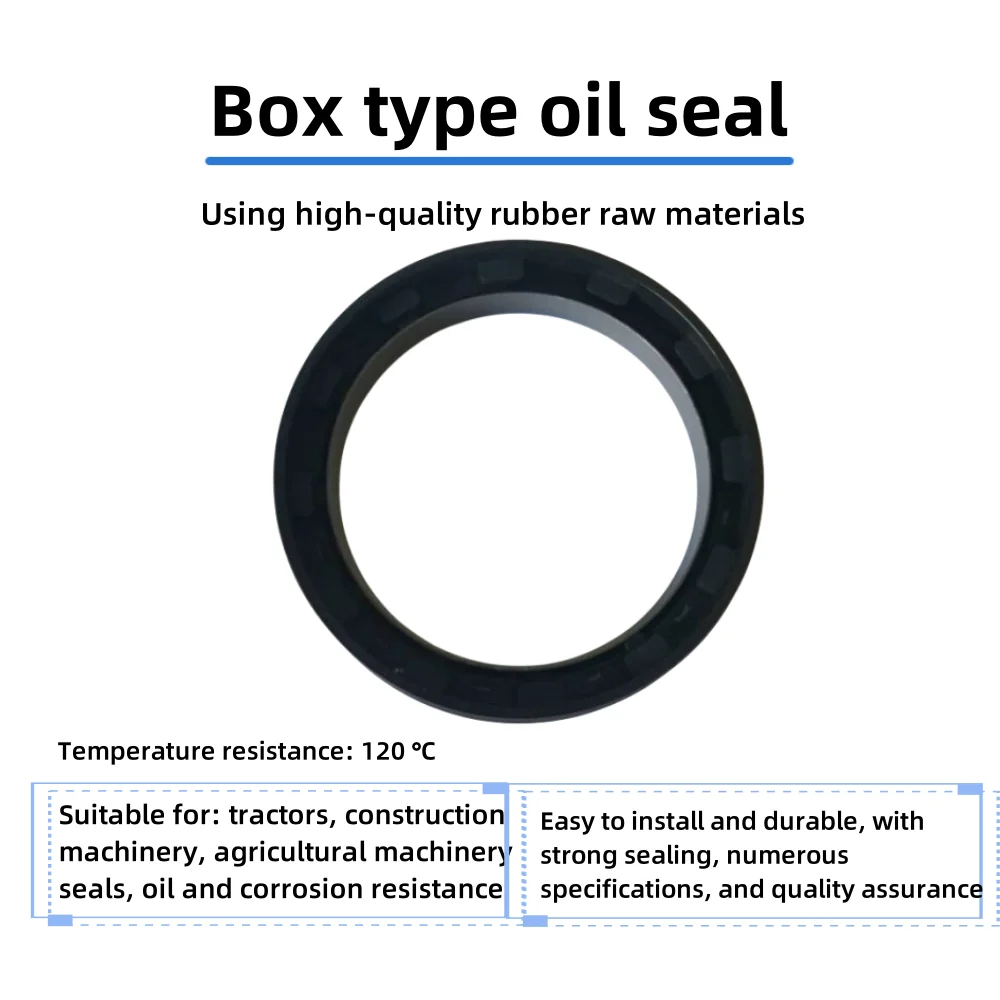 NBR high-quality box oil seal 136.8*165*13.5/14 Product style: RWDR-KOMBI mechanical seal, corrosion and oil resistance