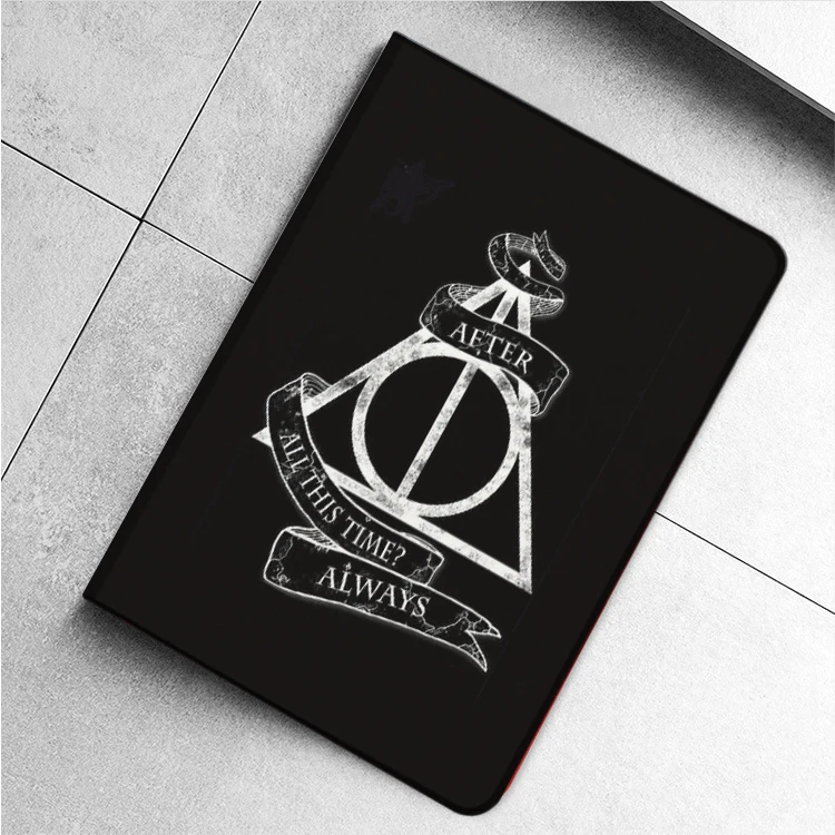 Yan Dou Dou Deathly Hallows Case For iPad 10.2 7th 8th Air 2 3 Mini 2 3 5 Case Luxury Silicone For iPad Air 4 iPad Pro12.9 Case