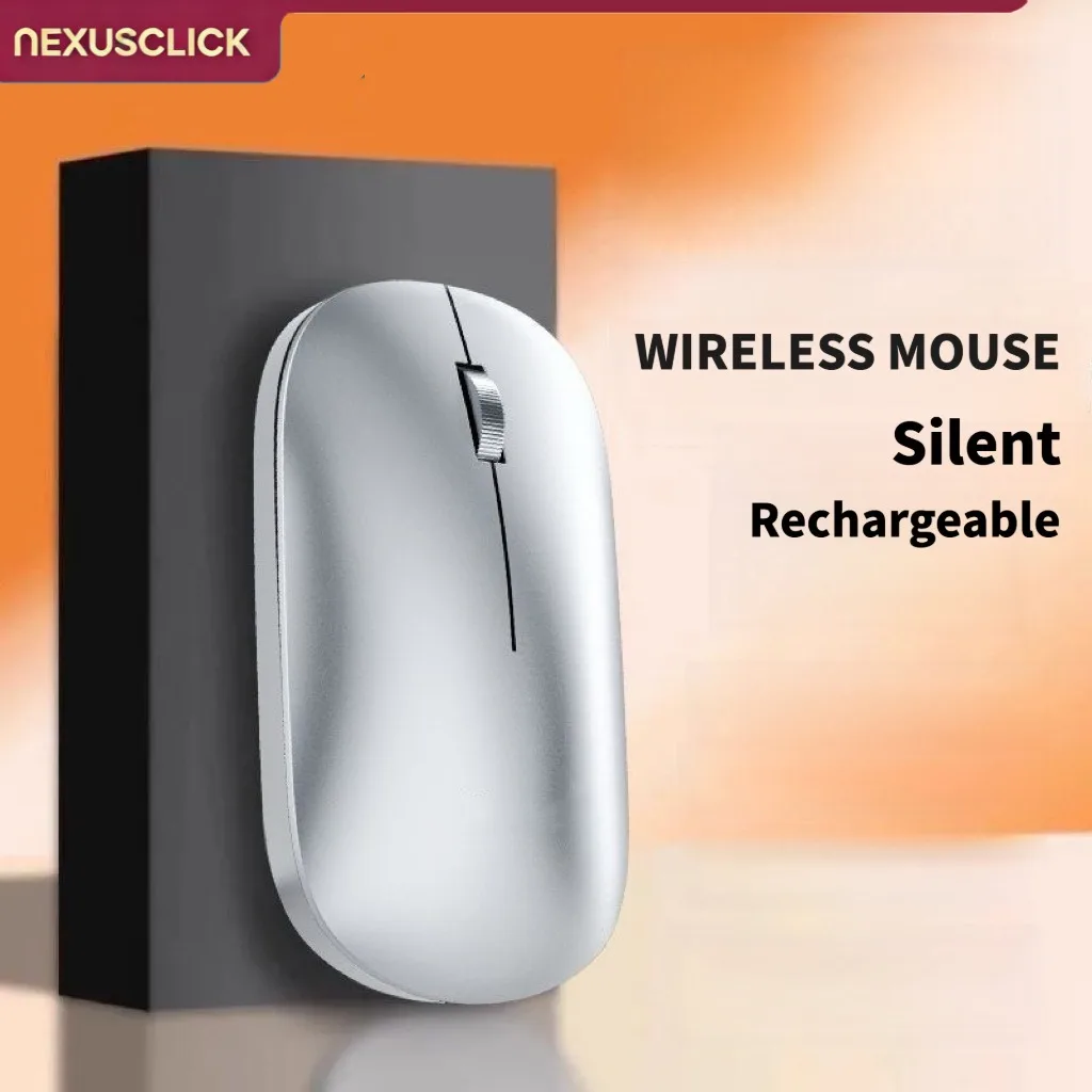 NexusClick Wireless Mouse For Laptop PC 2.4G USB receiver AA Battery Computer Silent Mice Ergonomic Gaming Mouses For Xiaomi Pad