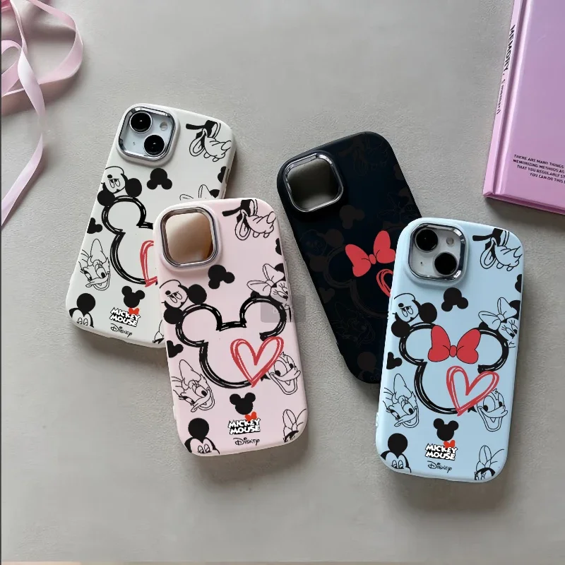 حافظة لهاتف انفينيكس زيرو 30 4G Hot 40i 30i 40 Pro Note 30 Smart 8 7 6 5 TECNO SPARK GO 2023 2024 2025 20 20C POP 8 7 غطاء ميكي #1