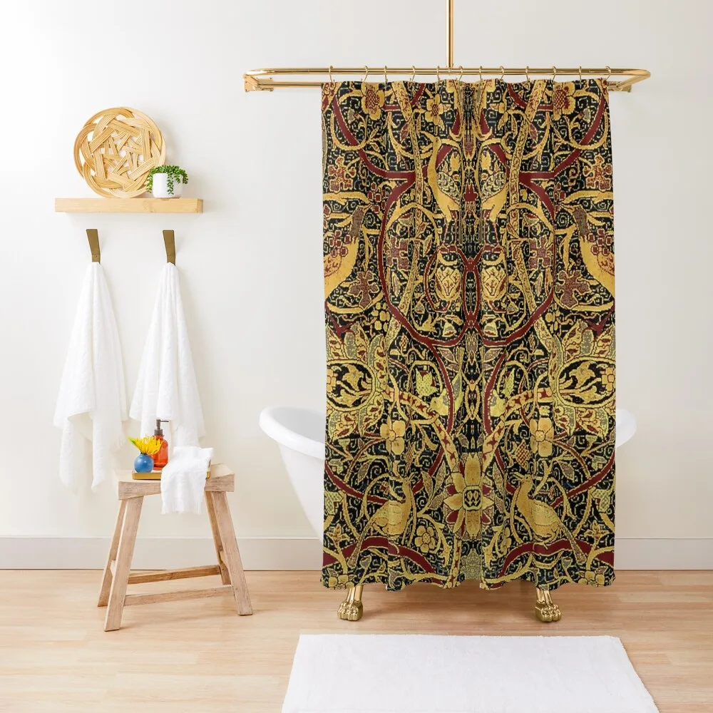 

William Morris Bullerswood Vintage Floral PatternShower Curtain Curtains For Bathroom Shower