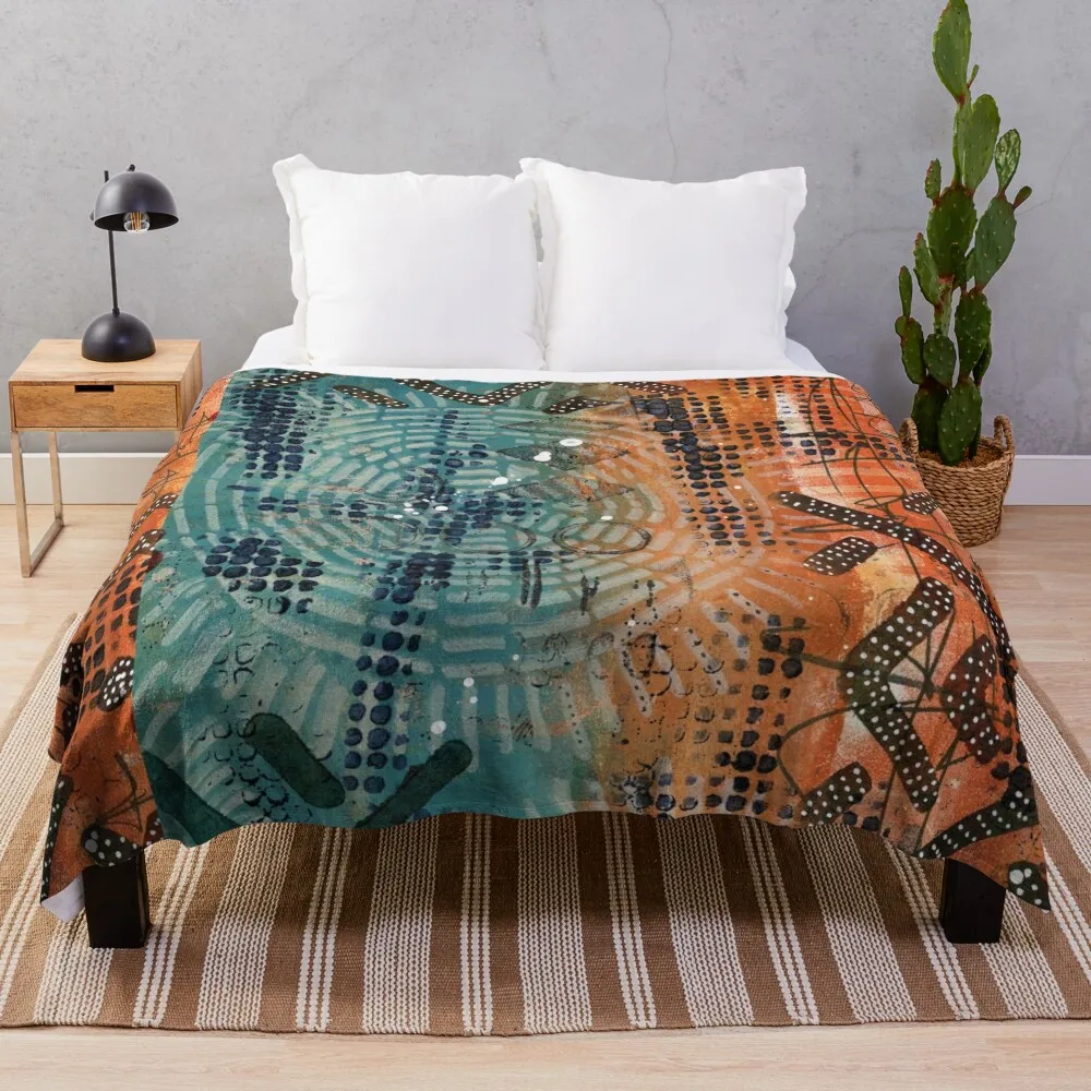 

Ancient Language 15 Throw Blanket Sofa Blanket manga Thermal Blanket