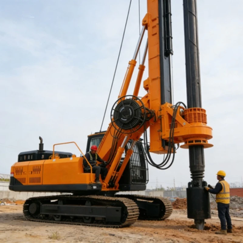 

360°Rotation Crawler Rotary Drilling Rig for Complex Space Drilling Flexible Operation Suitable for Tunnel Entrance Construction