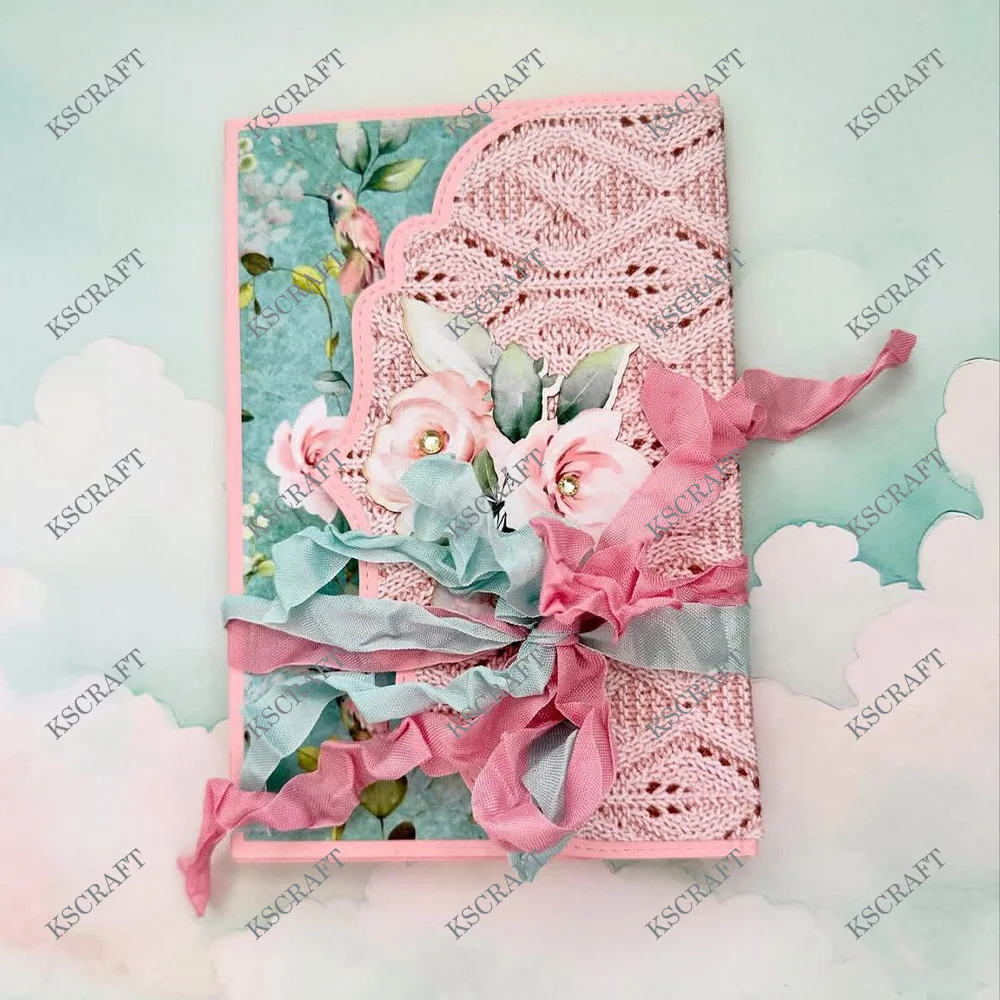 KSCRAFT 4 by 6inch Folio Maker Cutting Dies Stencils for DIY Scrapbooking Decorative Embossing DIY Paper Cards