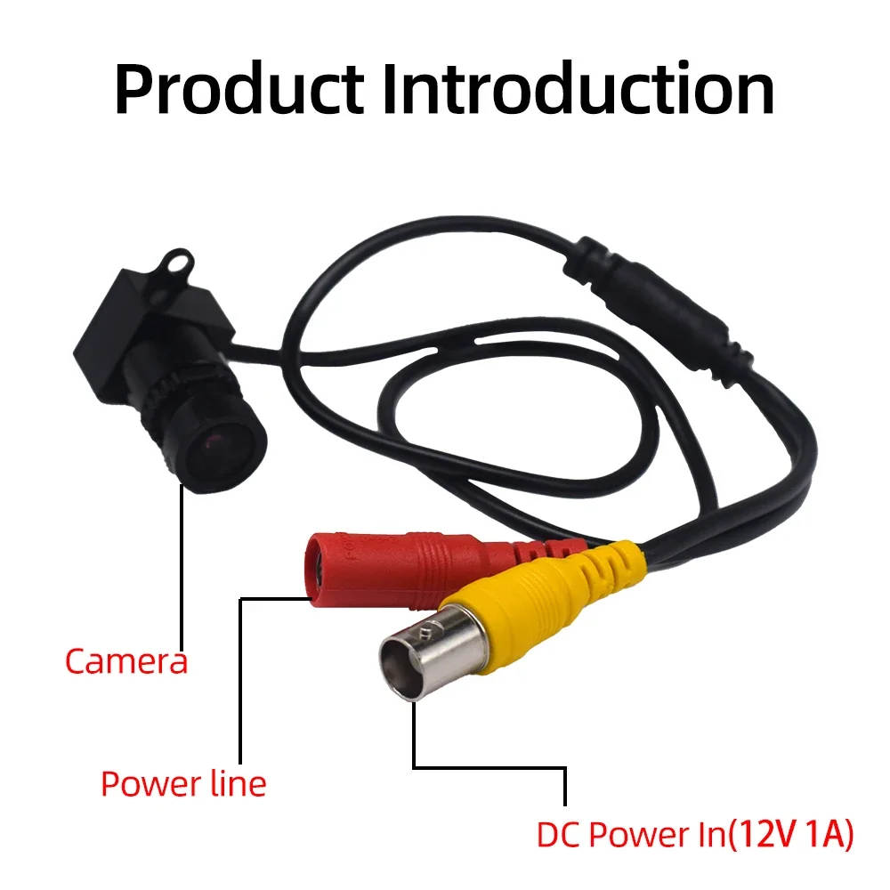 كاميرا PEGATAH 2MP Mini AHD ضوء أسود كامل اللون للرؤية الليلية منخفضة لوكس محوري سلكي DVR كاميرا مراقبة أمنية