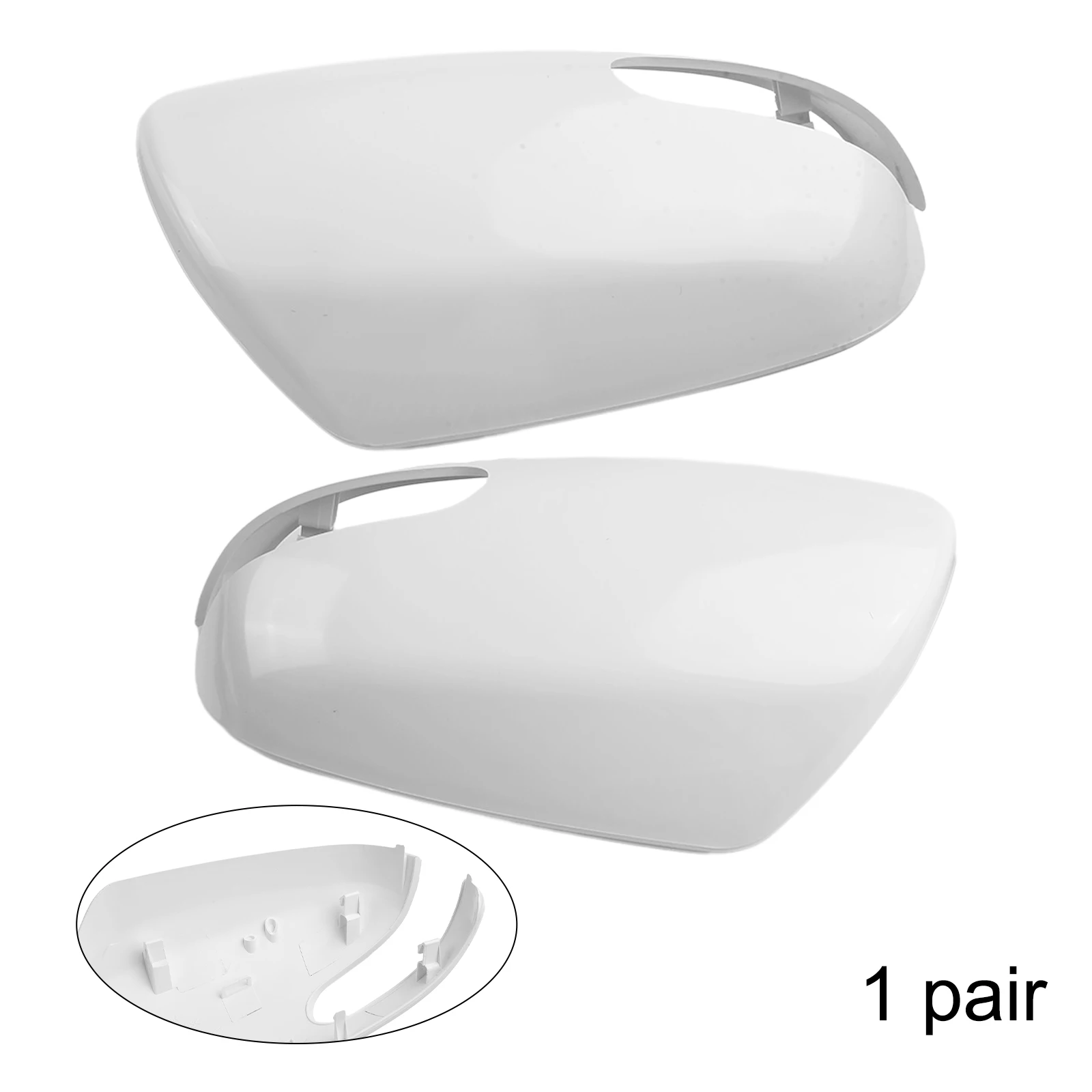 

1 Pair Left & Right Side Rearveiw Mirror Cover Cap For Kia Forte Cerato 2009-2012 Primer Mirror Cover Cap