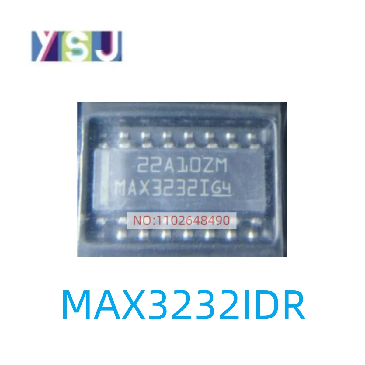 Transceptor IC MAX3232IDR, nueva encapsulación soic16