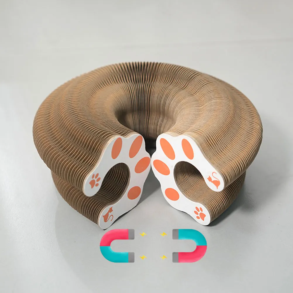 ماجيك الجهاز القط خدش مجلس القط خدش طوي القط تسلق الإطار جولة المموج القطط اللعب التفاعلية مستلزمات الحيوانات الأليفة