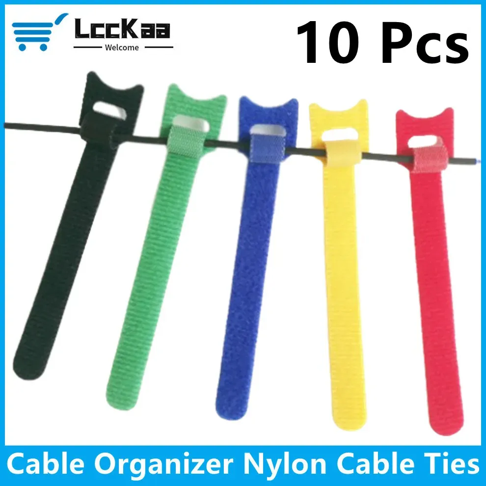 Cable Organizer Wire Winder USB Cable Winder Management nylon Free Cut Ties For Earphone Holder Mouse Keyboard Cord Protector