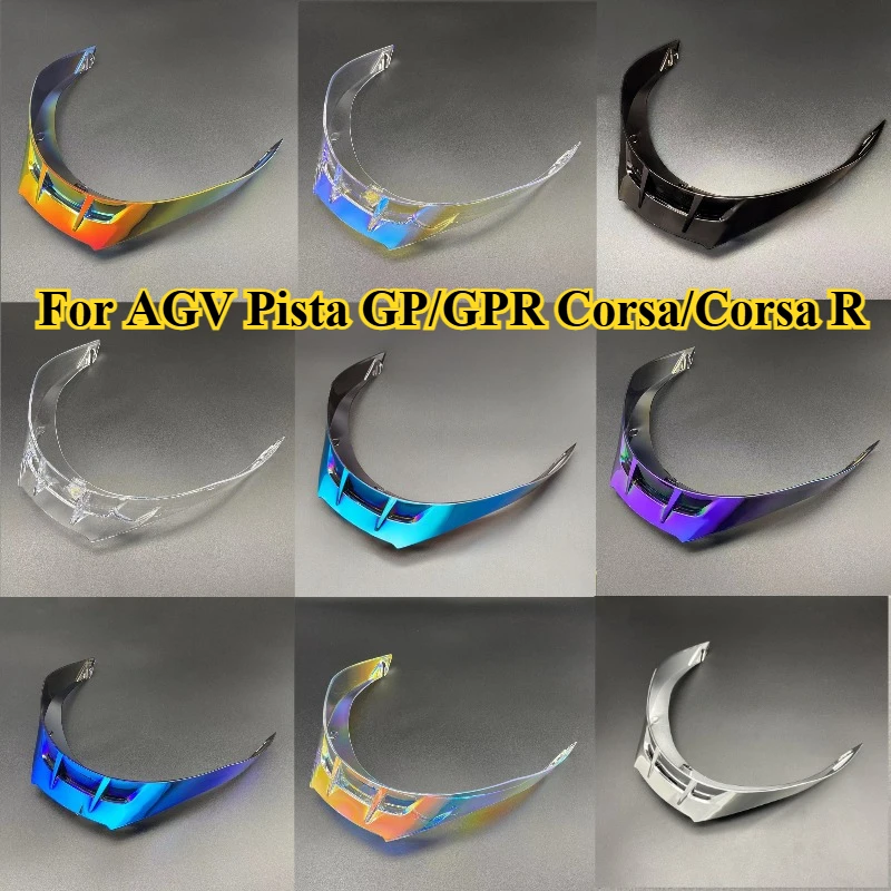 Helmet Accessories Colorful Spoiler for AGV Pista GP/GPR Corsa/Corsa R Full Face Motorcycle Helmet Accessories