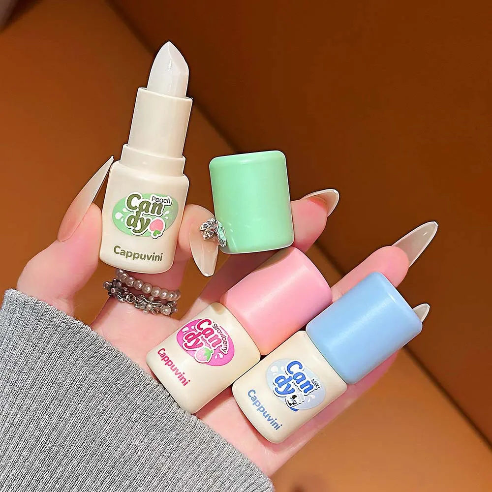 CAPPUVINI Moisturizing Lip Balm Hydrating Non-Sticky Lip Care for Soft Plump-Looking Lips Daily Winter Lip Care