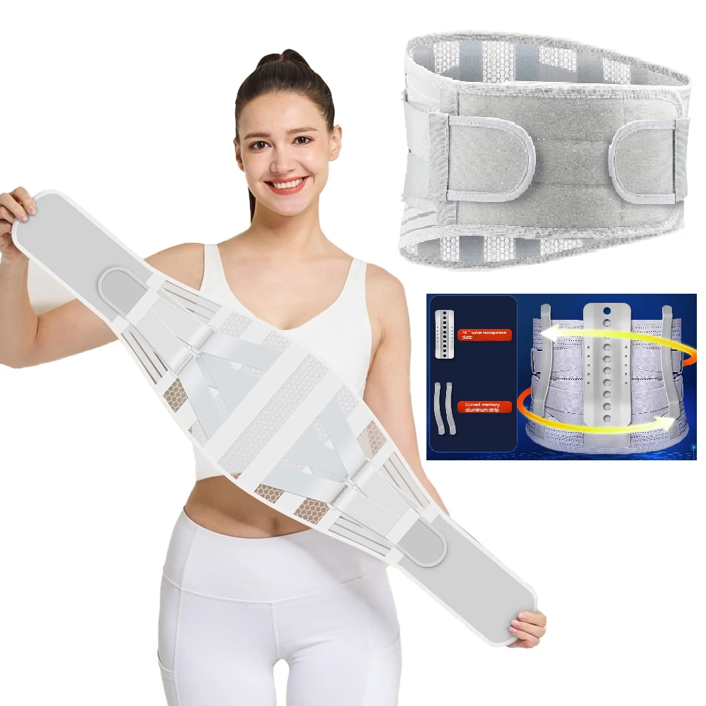 Sports Waist Protection, Waist Support, Steel Plate Support, Breathable Fixed