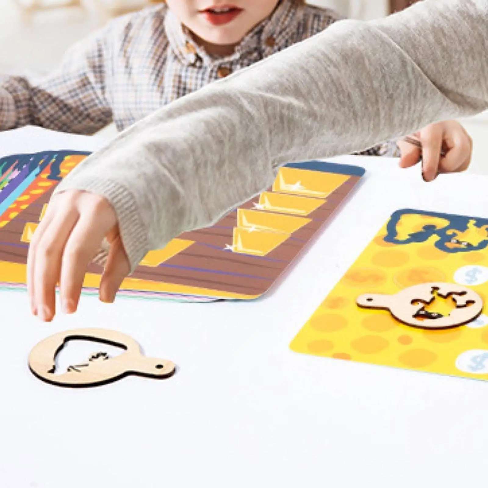 

Настольная игра «Полицейство и злой», логическое мышление, развивает навыки наблюдения, настольная игра-головоломка для детей 3 лет и малышей