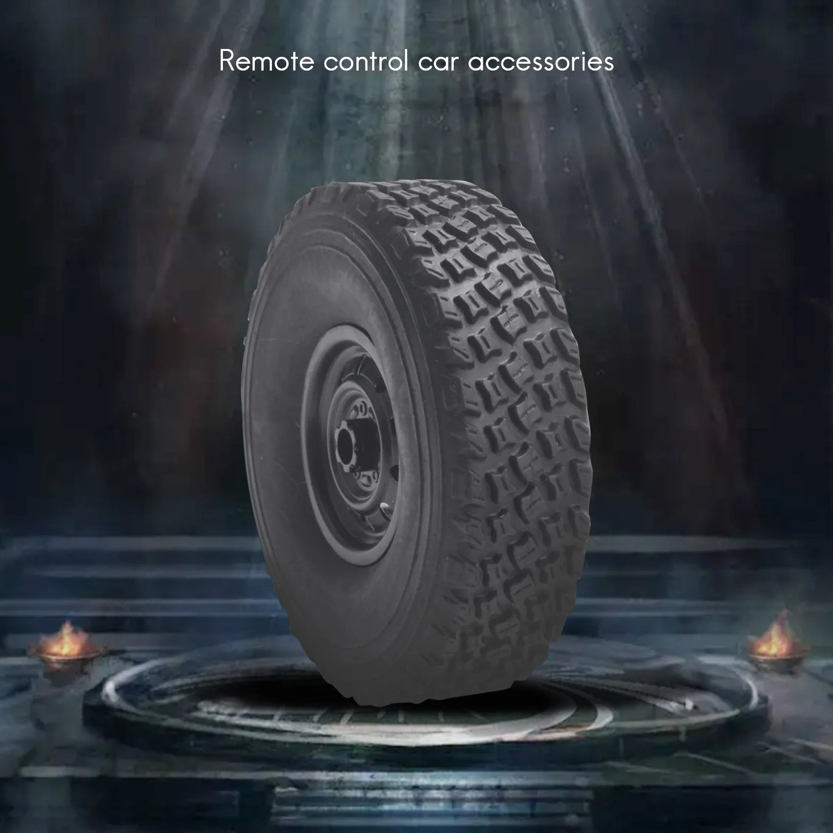 AS96-4Pcs Pneumatici e Ruote RC per Auto, Accessori di Aggiornamento per MN D90 D91 D99 MN99S WPL C14 C24 C34 C44, Ricambi per Auto RC