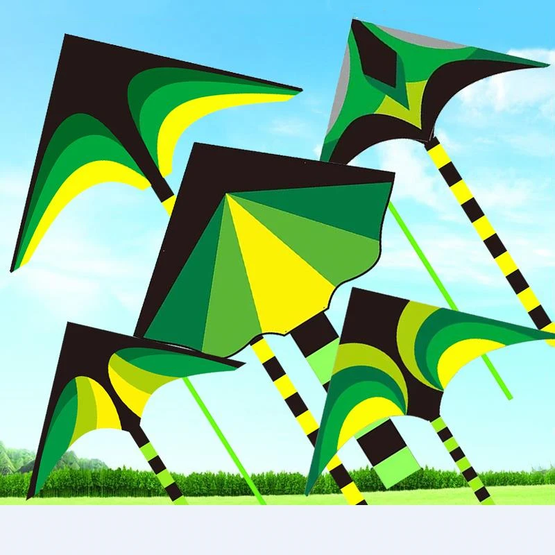 

Free Shipping 160cm delta kites flying 6m tails adults kites ripstop large kites for children kites plastic reel kid connection