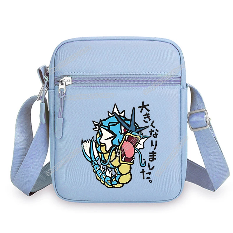Anime Figure Leafeon Shoulder Bag Venusaur Raichu Cubone Waist Packs Dragonite Glaceon Crossbody Phone Pouch Boy Girl Satchel - view 2