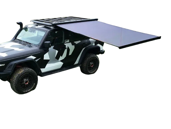 Heightened and Reinforced Car Side Tents a Key to Close the Automatic Bracket Storm-proof Camping Equipment Wholesale