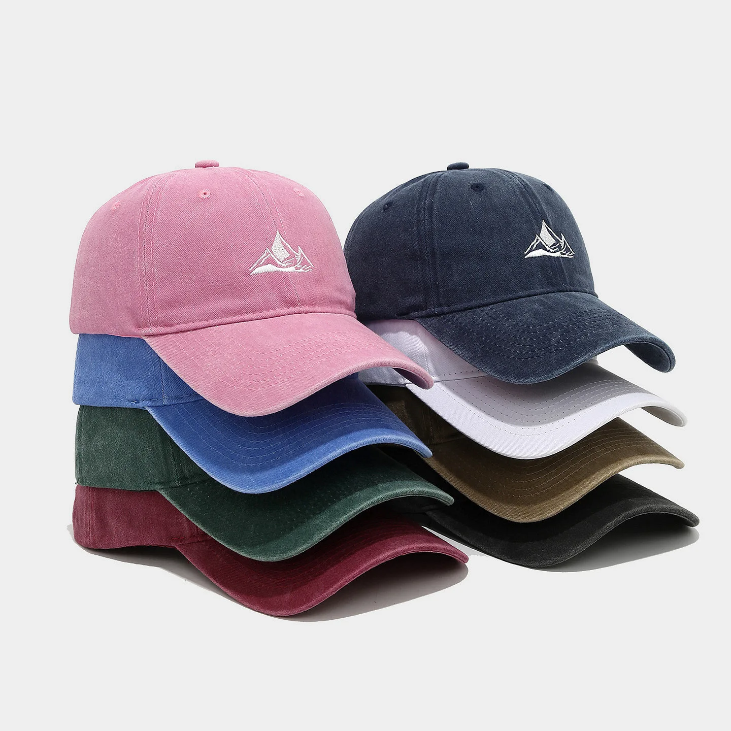 Outdoor Hiking Baseball Cap Spring Summer Sports Leisure Mountain Embroidered Duck Tongue Hat Hot Selling Unisex Sunshade Hat