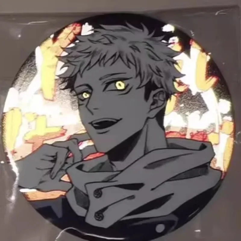 Jujutsu Kaisen Itadori Yuji Satoru Gojo Getō Suguru anime tweedimensionale badge dubbele flash reflecterende bar broche accessoires