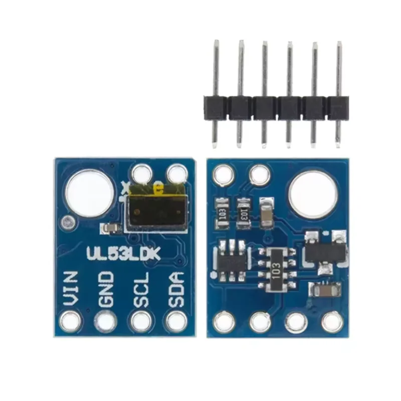 VL53L0X Time-of-Flight (ToF) Laser Ranging Sensor Breakout 940nm GY-VL53L0X V1/V2 Laser Distance Module I2C IIC GY-530 3.3V/5V