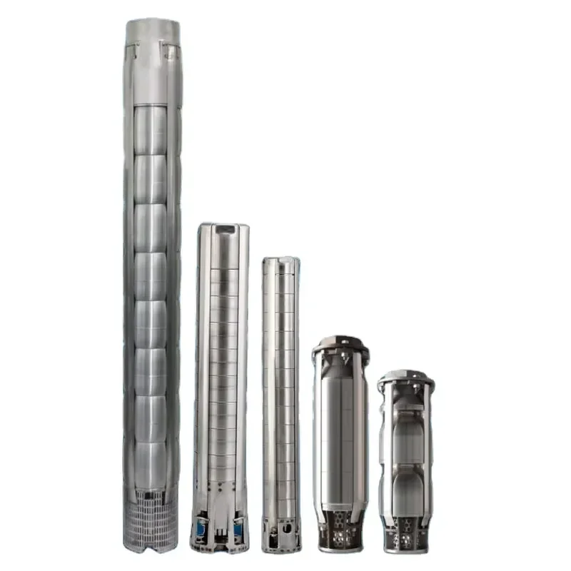 SP Series Stamped Stainless Steel Multistage Deep Well Submersible Pump Body Head for Borehole Water Supply