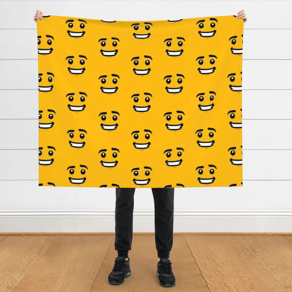 

Brick Face - Guy Throw Blanket Comforter Decoratives Bed Fashionable Blankets