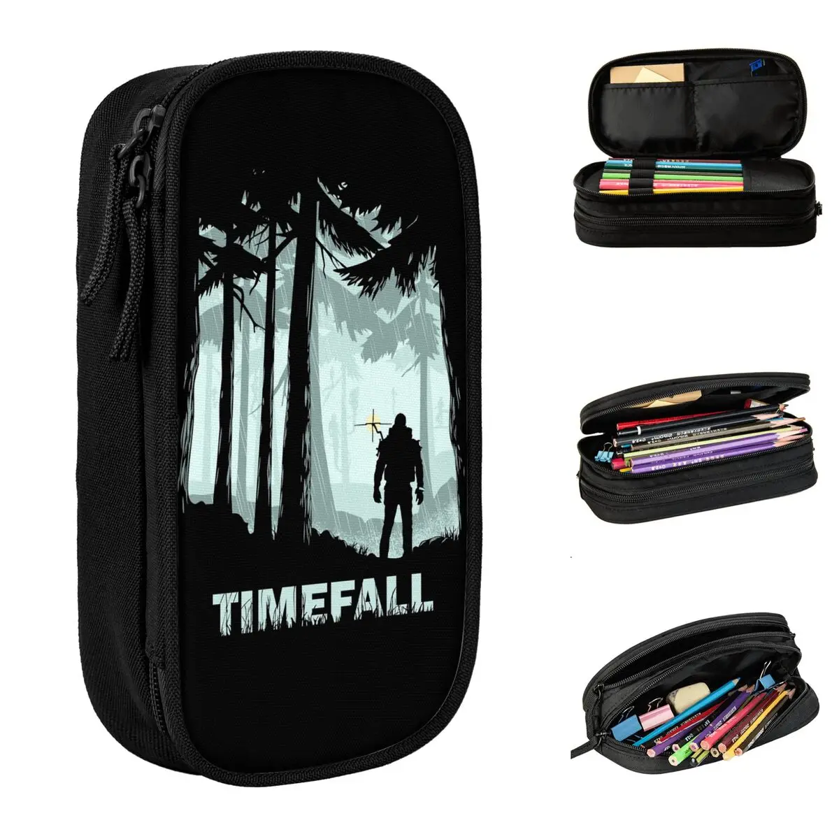 

Hardship Cataclysm Destroys Living Timefall пенал Death Stranding коробка для ручек сумки студенческие большие вместительные косметические пеналы