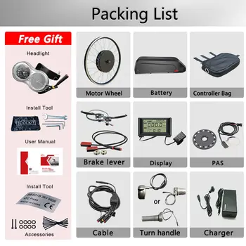 10 best sales E-Bike-Umbausatz 2000 W - №10