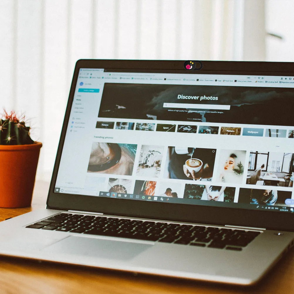 

Набор из 3 ультратонких сдвижных заглушек для веб-камеры для ноутбуков и планшетов: защита конфиденциальности, легкое открывание/закрывание, без помех