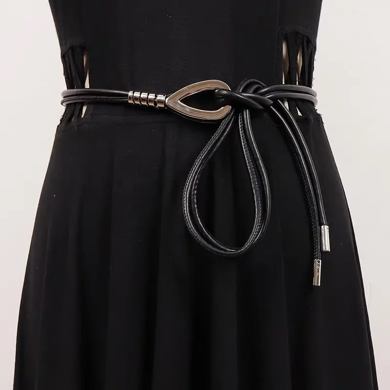 

New Belt Belt Belt Decorative Women's Accessories Dress Coat Coat Waist Fashion Versatile Long Belt Waist Rope