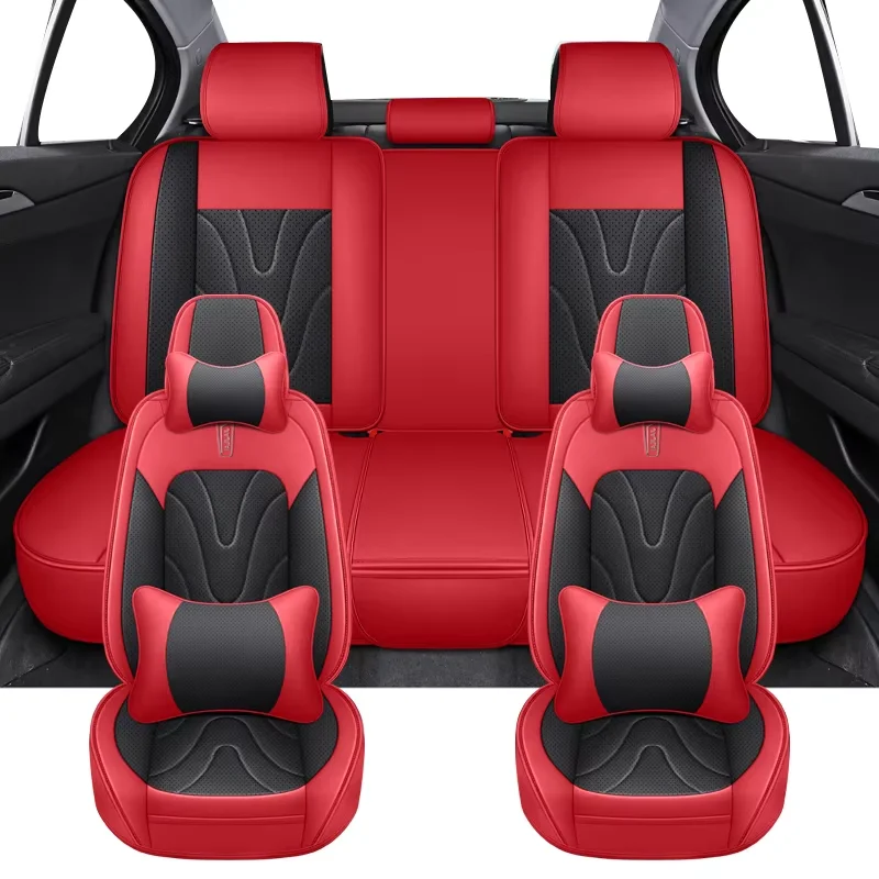 PU Universal Car Seat Covers For Kia Sportage Picanto Stinger Stonic K5 Ceed Rio 3 4 Soul Carens Sorento Cerato Auto Accessories