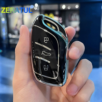 3 Buttons TPU Auto Shell Fob Key Cover Case For MG 4 2023 Mg4 Ev MG HS GT ZS EV ZX MG5 MG6 for Roewe RX3 RX5 RX8 ERX5 I6 I5