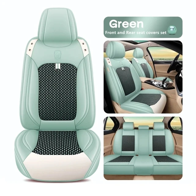 Motoptes Car Accessories Universal Seat Covers Set for Sedan SUV 90% 5 Seaters Automotive in Summer