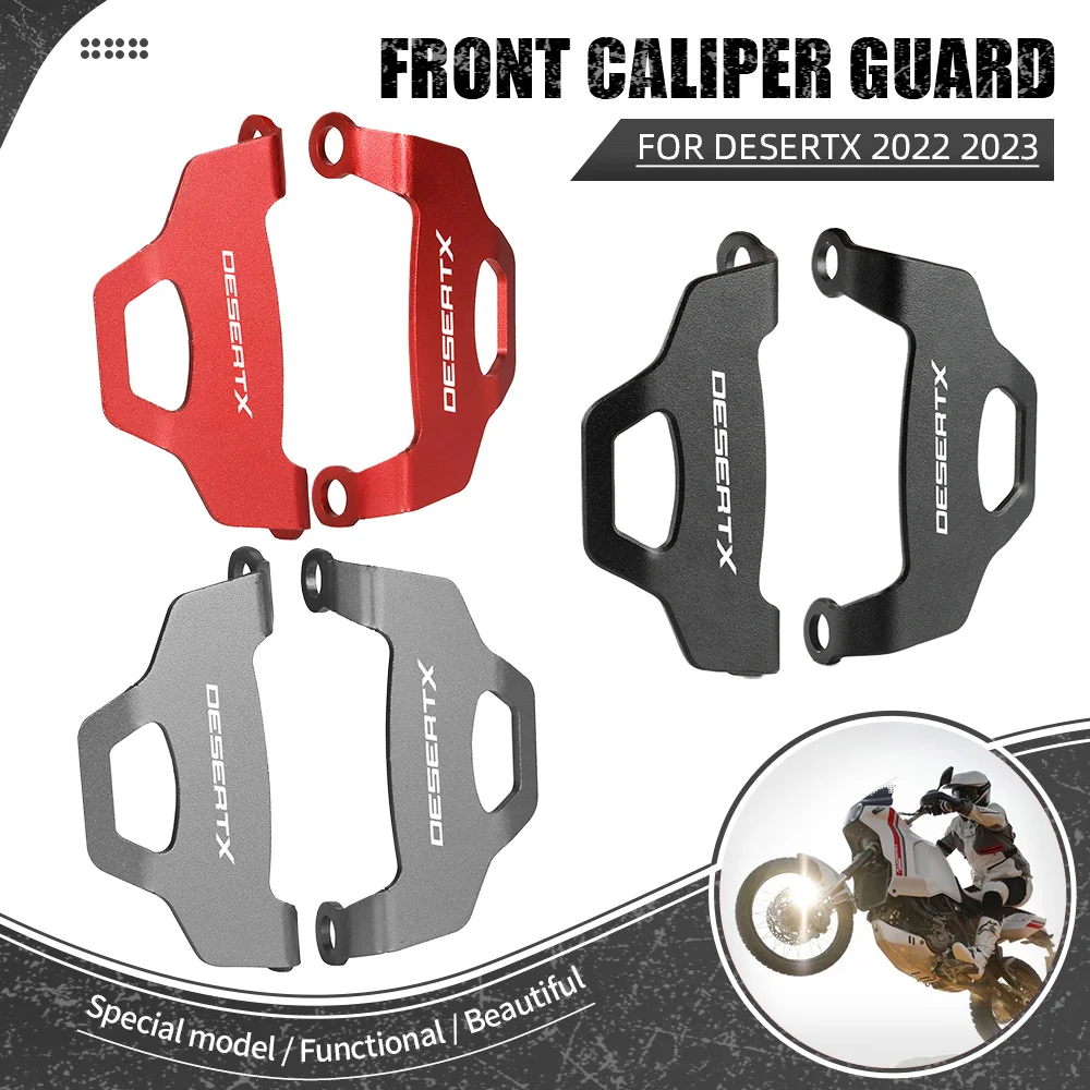 

Desert X Motorcycle Accessories CNC ALIMINIUM Front Brake Caliper Guard Cover Protection For Ducati DesertX 2022 2023 Protector