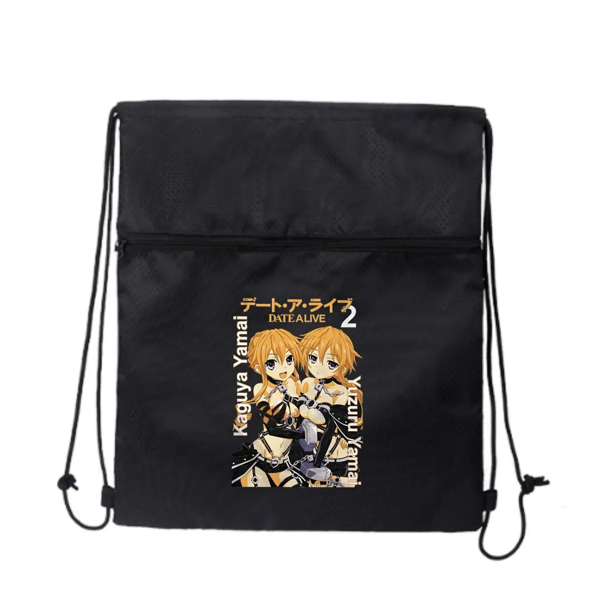 

Date A Live Аниме Арт Дизайн Рюкзак на шнурке Спортивный рюкзак большой емкости