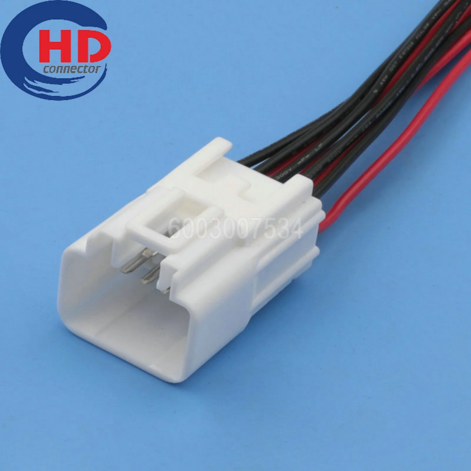 10 Pin Connector Unsealed 2.2mm Series Male Connector Cable Plug Motorcycle Electrical Harnesses Wiring Harness 6249-1235