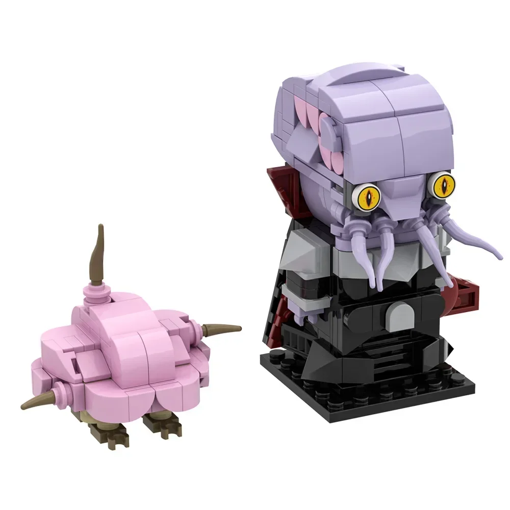 

MOC Baldured Mind Flayer Building Blocks Model Baldured Game Mind Flayer Monster Bricks Assembly Toy Kids DIY Birthday Gifts