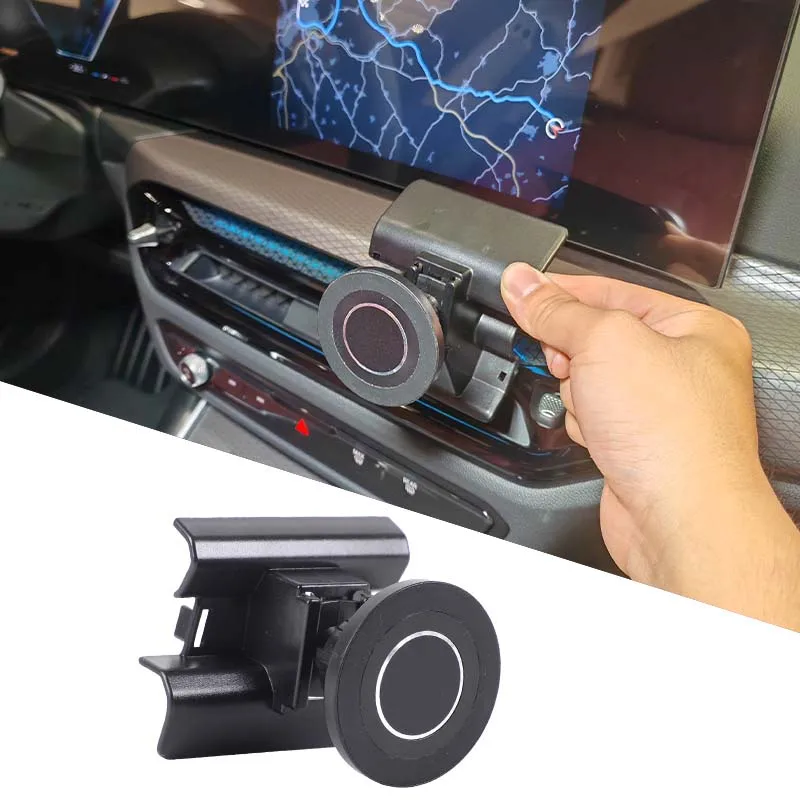 

For BMW 3 Series I3 G20 2025-2026 Car Phone Holder Special Fixed Bracket Base Strong Wireless Charging Mount Car Accessories