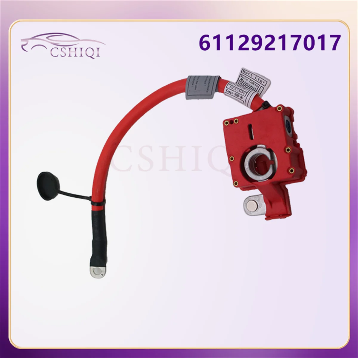 

61129217017 Positive Battery Fuse Cable9 217017 For BMW 1 Series E81 E87 116i 118d 118i 120d 2004-2012 12V Car Battery Cable